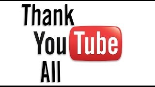 Thank you for watching my videos in 2013