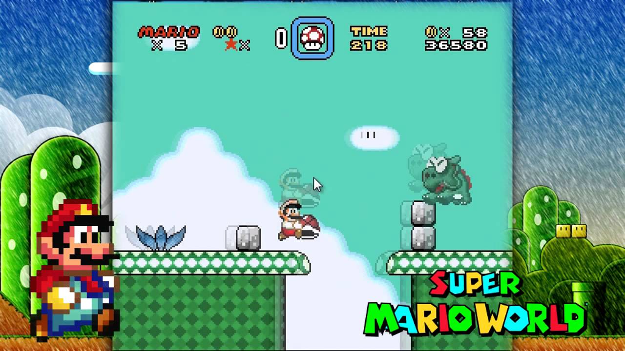 super mario world - Rom hack - entra al tubo ¡¡¡¡ - YouTube