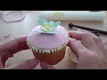How to Make Cupcake Toppers (3) - Fondant Butterfly