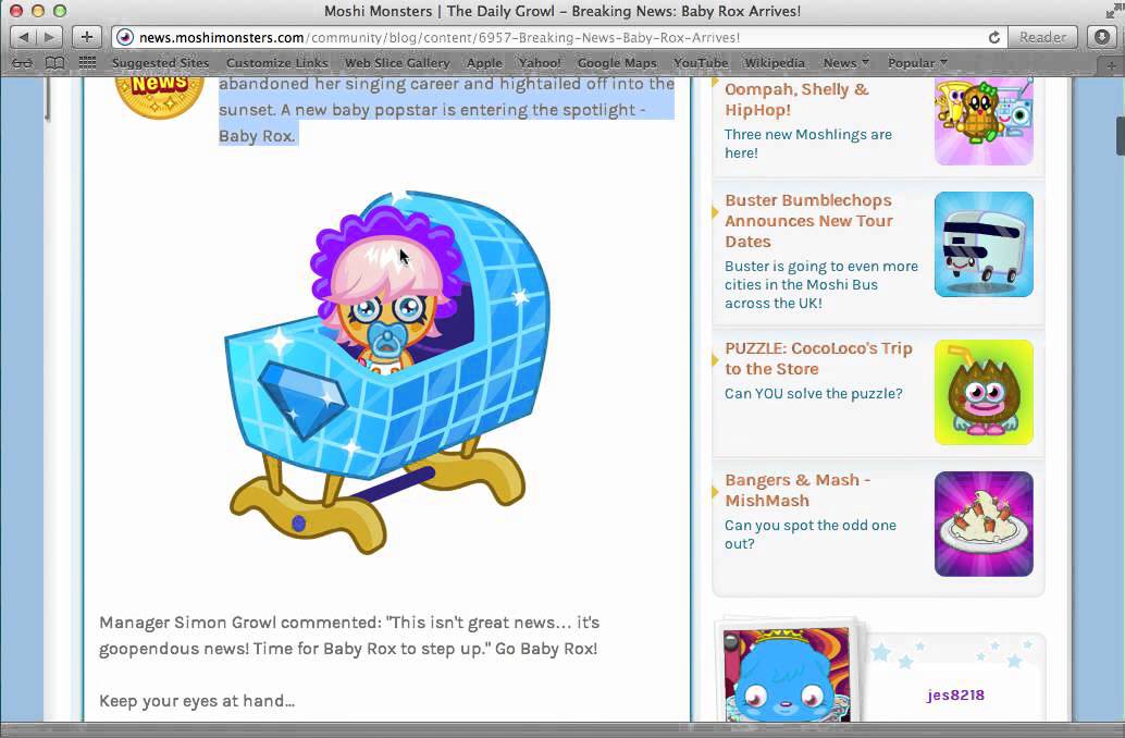Moshi Monsters Baby Goo Goo Moshi Monsters Baby Goo Goo