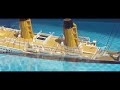 Naufrage du Titanic à l'envers.