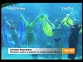 Underwater Fashion show in China