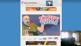 JACK PLAYED MY LEVEL!!! Happy Wheels part 2