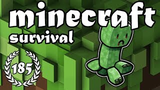 Minecraft Survival - Aflevering 185 "Creeper zoekt vriendje!"