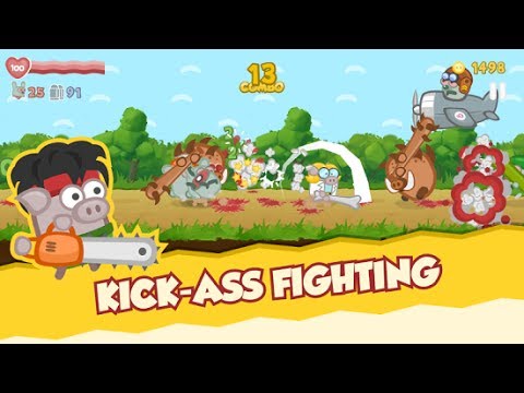Bacon May Die βοΈ Fun Beat Em Up Game (by SnoutUp Games) / Android Gameplay HD