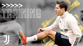 💪? Power and Finesse Shooting Drills! | Friday Training at the JTC | Juventus