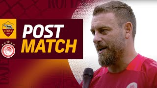 🎙️? DANIELE DE ROSSI AL TERMINE DI ROMA-OLYMPIACOS