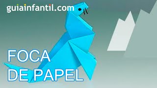 Origami: Foca de papel