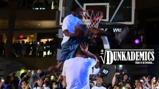 Young Hollywood INSANE Dunk Over Blake Griffin