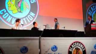 2014 Blackhawks Convention :: Jonathan Toews/Patrick Kane Dance-Off