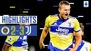 Spezia - Juventus 2-3 | de Ligt completa la rimonta della Juventus! | Serie A Highlights