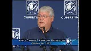 Apple Campus 2 Approval Press Conference