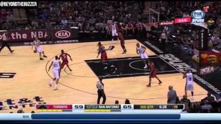 Tim Duncan cross Amir Johnson