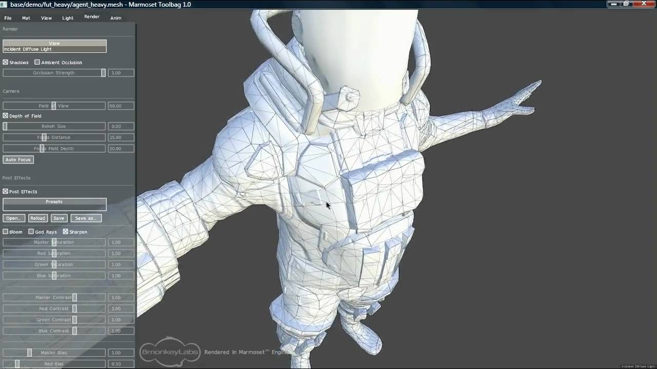 Marmoset Toolbag - Render Modes - YouTube