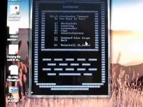 Cómo instalar y utilizar | JL_Cmder | Para Wipe Blackberry - YouTube