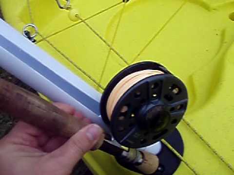 Kayak Fly rod holder - Part 2 - How to make - YouTube