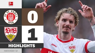 Woltemade Decides Match! | ST. PAULI — VFB STUTTGART | Highlights | Matchday 32 – Bundesliga 2024/25