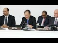 World Bank President Dr. Jim Yong Kim addresses the UNICEF Executive Board