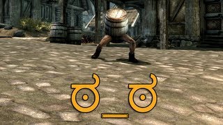 skyrim barrel with legs skyrim barrel with legs