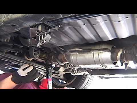 mazda exhaust 626 manifold removal header downpipe