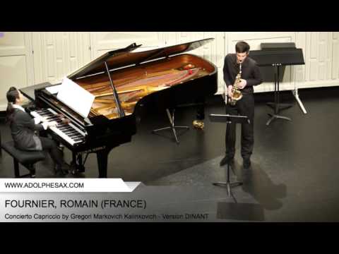 Dinant 2014 - Fournier, Romain - Concerto Capriccio by Gregori Markovich Kalinkovich