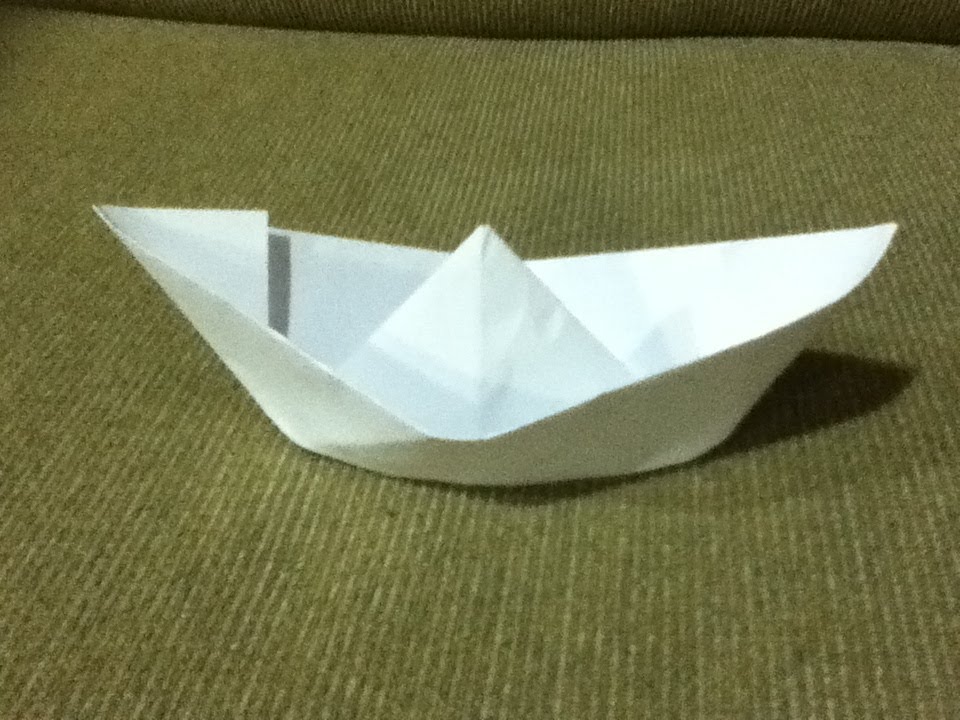 How to Make a Paper Boat - Origami - Simple Instructions 