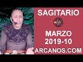 Video Horscopo Semanal SAGITARIO  del 3 al 9 Marzo 2019 (Semana 2019-10) (Lectura del Tarot)