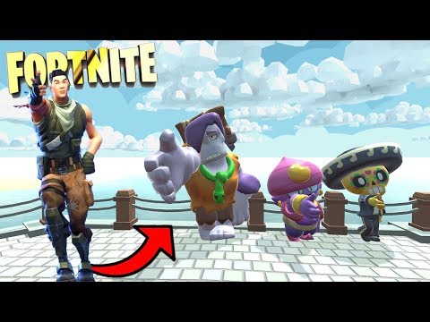 If Every Brawler Tries To Do THE FORTNITE DEFAULT DANCE
