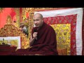His Holiness Karmapa leading Prayers for the New Year at Vajra Vidya Institute