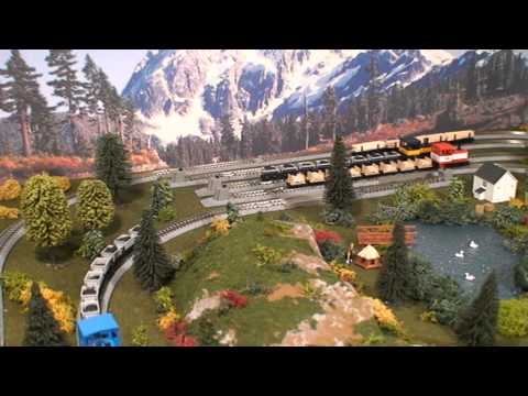 HOn30 Model Train Layout - MinitrainS - YouTube