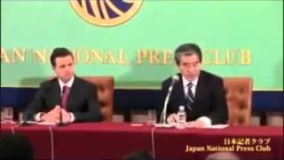 Peña Nieto muestra su falta de educacion en Japon