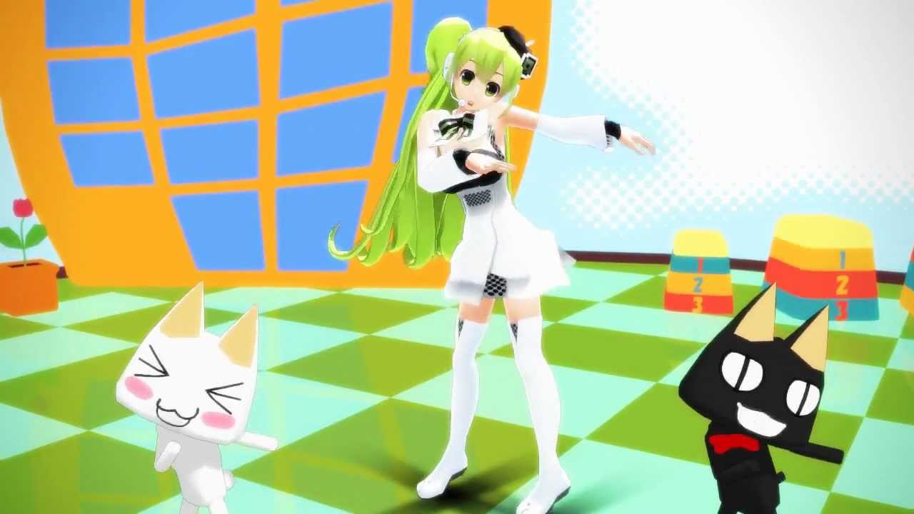 MMD】シュレディンガイガーのこねこ【Mac音ナナ ...