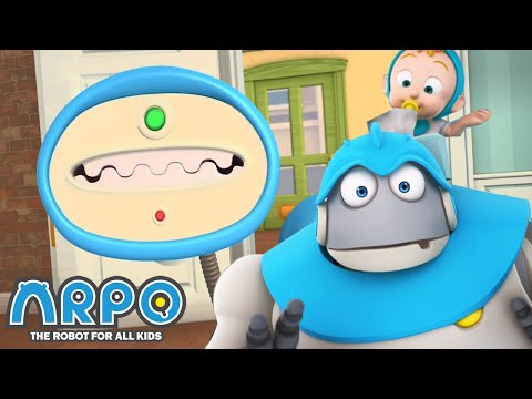 Arpo the Robot | Machine ATTACK!! | Cartoon Compilation | Funny Cartoons for Kids | Arpo and Daniel