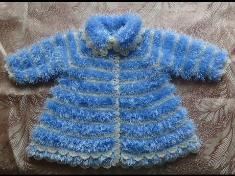 Связать сарафан с рюшами Связать сарафан с рюшами