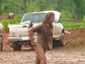 Fight at the mud races!