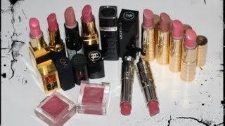 ♡ Коллекция Нюдовых Помад ♡ YSL, Rimmel, Dior, Chanel, Color me, Inglot