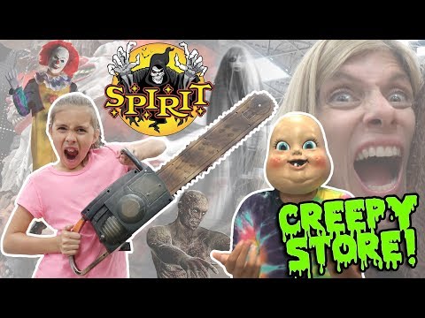 Download WORLD'S CREEPIEST STORE!!! Scary Animatronics at SPIRIT HALLOWEEN STORE - 2017!