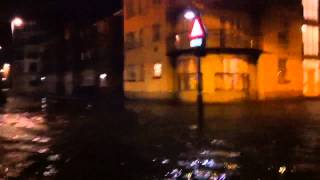 Weymouth Harbour floods - valentines day 14/02/2014