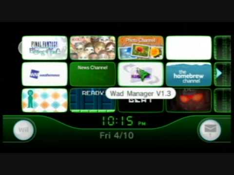 Tutorial 2 - Installing Wads (Wiiware/Virtual Console) - YouTube