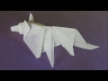 2 - Origami Wolf