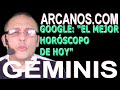 Video Horscopo Semanal GMINIS  del 3 al 9 Enero 2021 (Semana 2021-02) (Lectura del Tarot)
