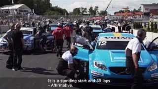 2013 STCC Race 2: Volvo Polestar Racing and Thed Björk writes history in Stockholm