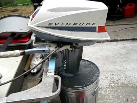 1968 Evinrude Fastwin 18HP - YouTube