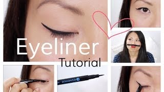 Eyeliner Tutorial für Schlupflider - Monolids