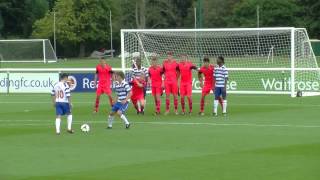 This is how you take a Free-Kick | Liam Kelly | Reading U18s 17.08.13