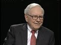 Charlie Rose - An Hour with Warren Buffett