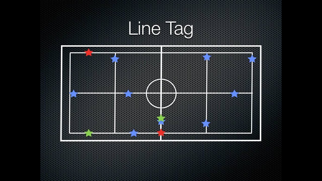 P.E. Games Line Tag YouTube