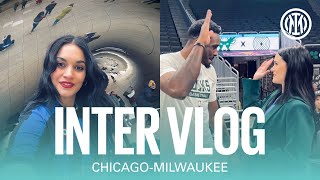 INTER VLOG - A jump and we're in the USA | CHICAGO - MILWAUKEE ⚫🔵📲??