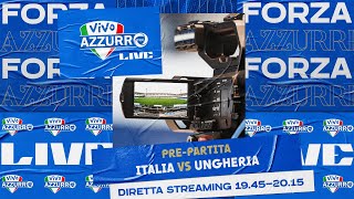 Vivo Azzurro Live | pre-partita Italia-Ungheria