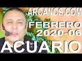 Video Horóscopo Semanal ACUARIO  del 2 al 8 Febrero 2020 (Semana 2020-06) (Lectura del Tarot)
